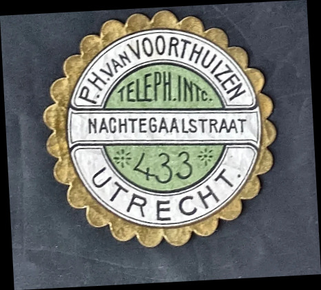 Sluitzegel P.H. van Voorthuizen, Utrecht