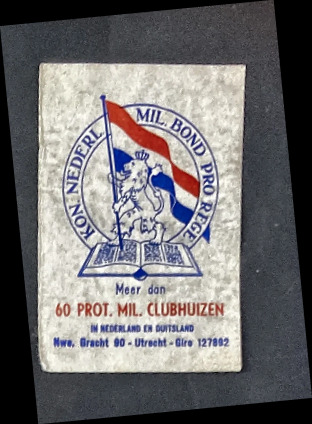 Kon. Nederlandsche Militaire Bond Pro Rege – 60 Prot. Mil. Clubhuizen
