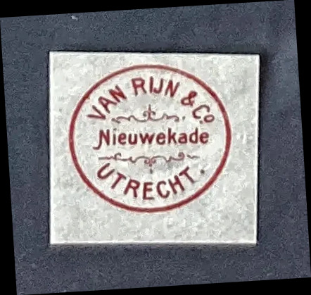 Sluitzegel Van Rijn & Co. – Nieuwekade Utrecht