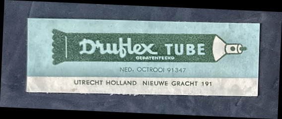 Druflex Tube – Gepatenteerde tube-verpakking Utrecht
