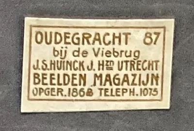 Sluitzegel Beelden Magazijn J.S. Huinck – Utrecht
