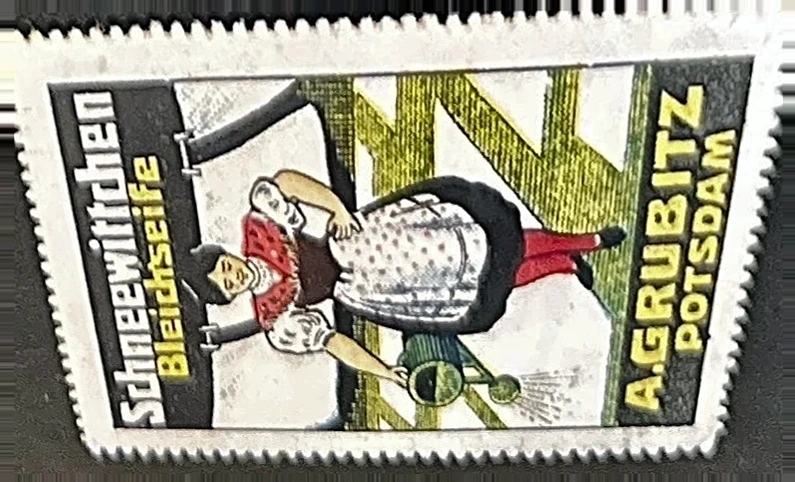 Schneewittchen Bleichseife – A. Grubitz Potsdam