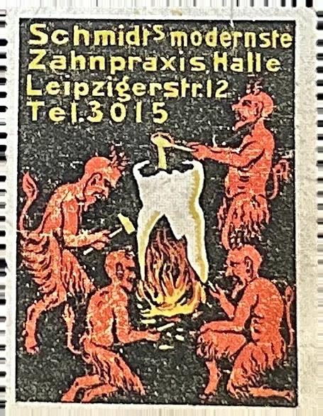 Schmidts Modernste Zahnpraxis Halle – Tandarts Reclame Sluitzegel