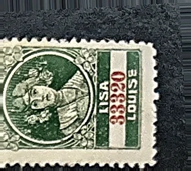Sluitzegel Lisa Louise nr. 33320