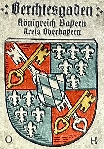 Stadswapen Berchtesgaden – Königreich Bayern