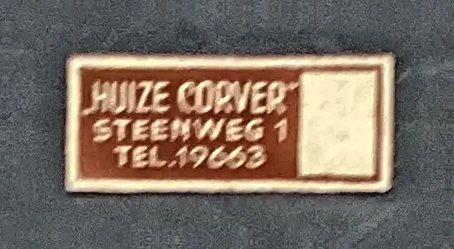 Sluitzegel Huize Corver – Steenweg 1