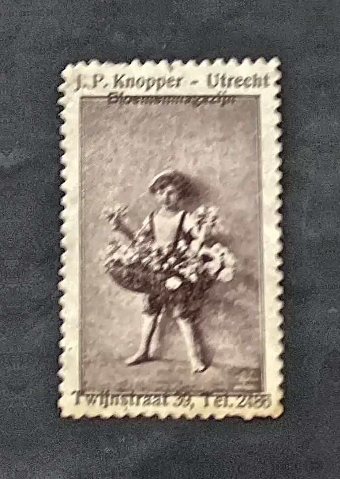 Sluitzegel Bloemenmagazijn J.P. Knopper Utrecht