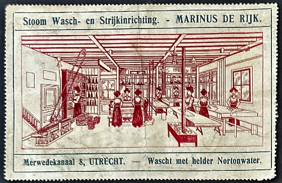 Stoom Wasch- en Strijkinrichting Marinus de Rijk, Utrecht