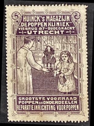 Huinck's Magazijn De Poppen Kliniek Utrecht