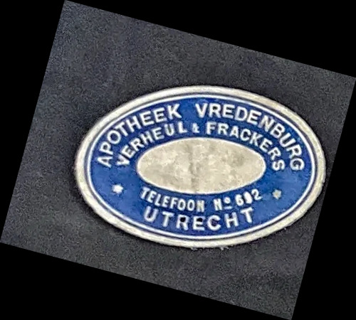 Sluitzegel Apotheek Vredenburg Utrecht – Verheul & Frackers