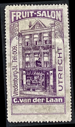 Fruit-Salon C. van der Laan, Utrecht