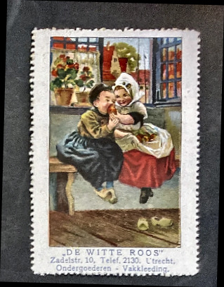 Sluitzegel De Witte Roos – Ondergoederen en Vakkleeding, Utrecht