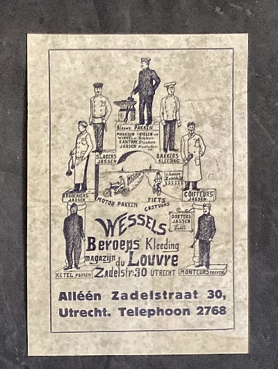 Wessels Beroeps Kleeding – Magazijn du Louvre, Utrecht
