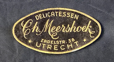 Sluitzegel G.H. Meerbeek Delicatessen Utrecht