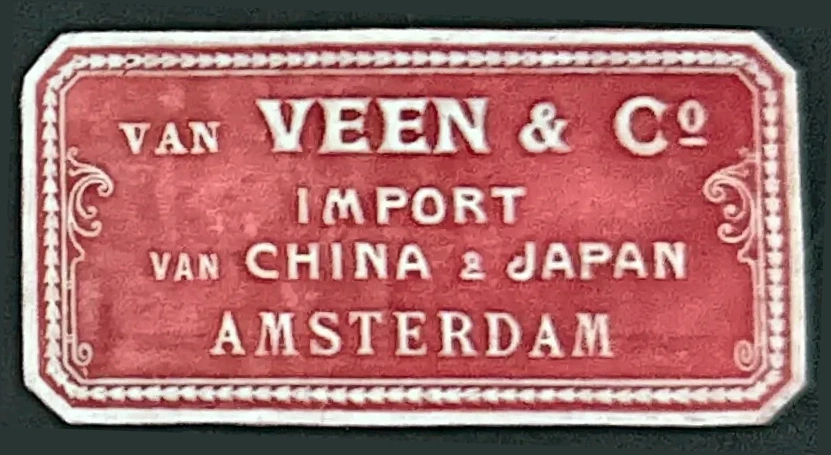 Van Veen & Co. – Import uit China en Japan, Amsterdam