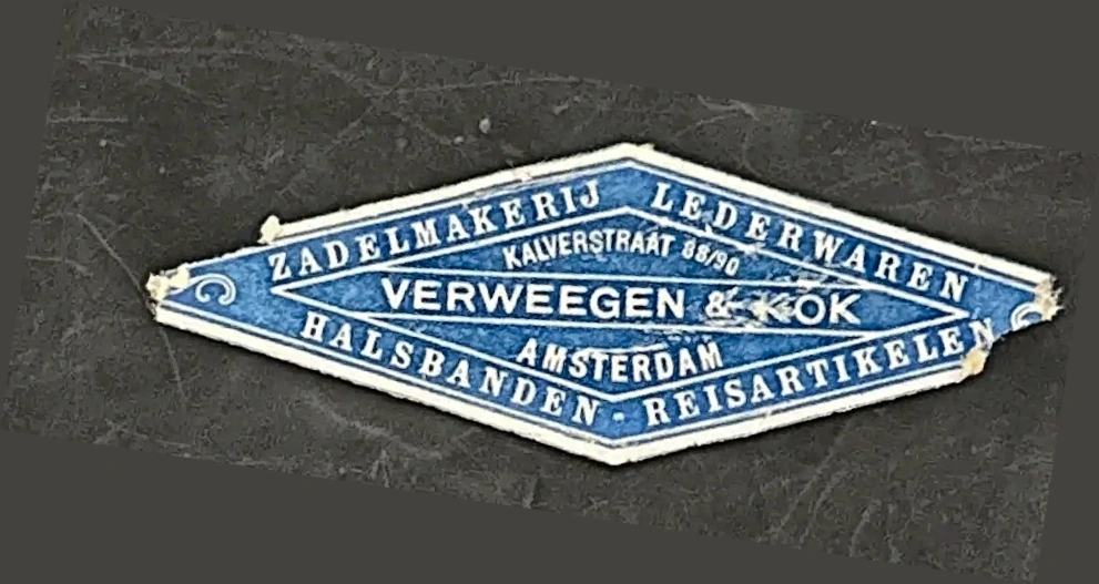 Verweegen & Kok – Zadelmakerij en Lederwaren Amsterdam
